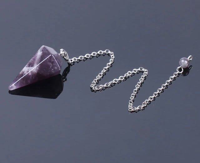 Simple Natural Crystal Pendulum