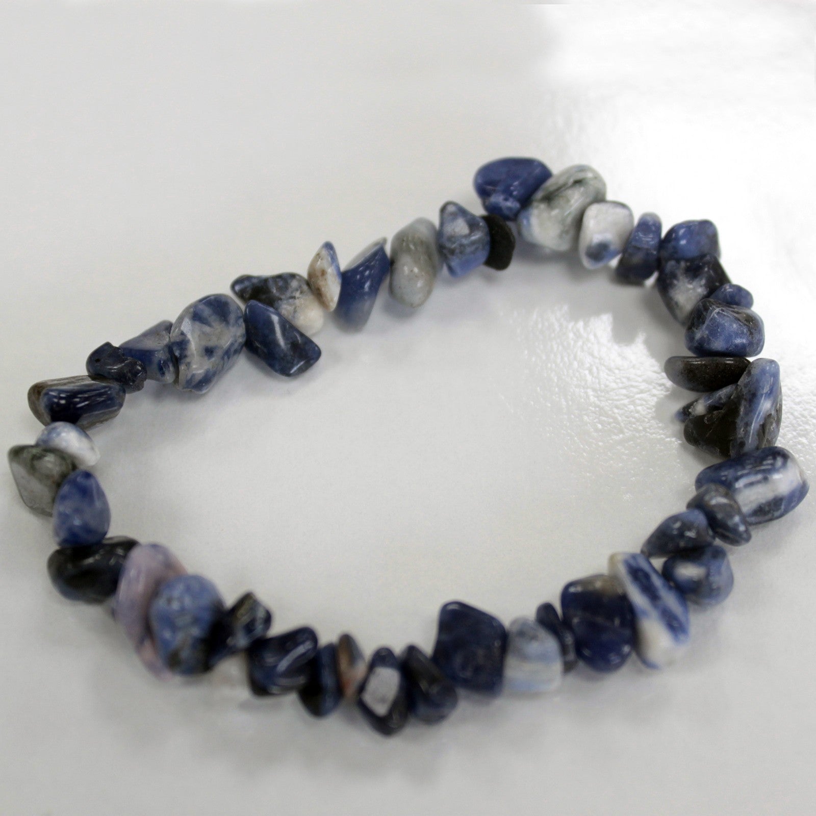 Crystal Chip Bracelet - Various Stone Types