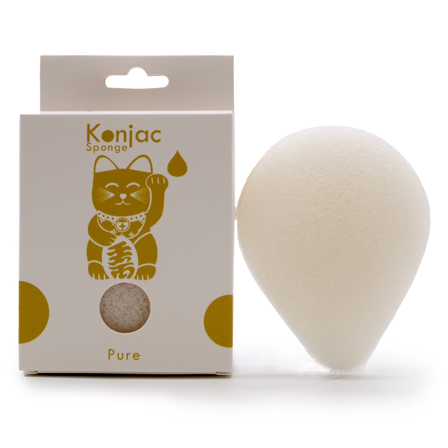 Teardrop Konjac Sponge