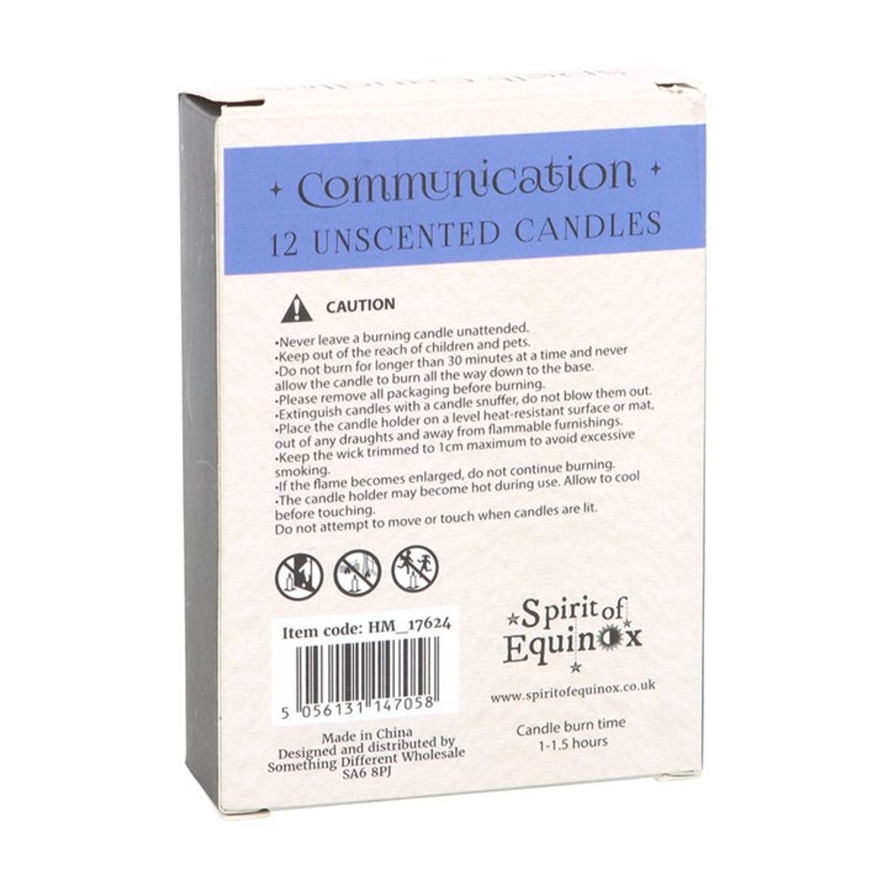 Pack of 12 Communication Spell Candles